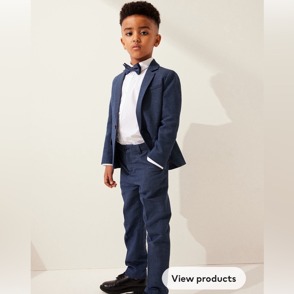 Kids' Navy Suit